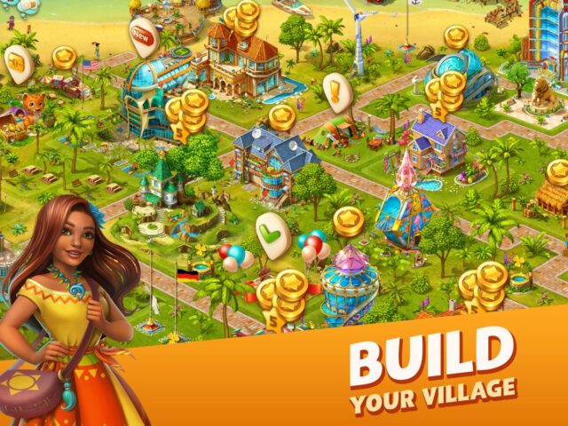 iOS için Paradise Island 2: Resort Sim