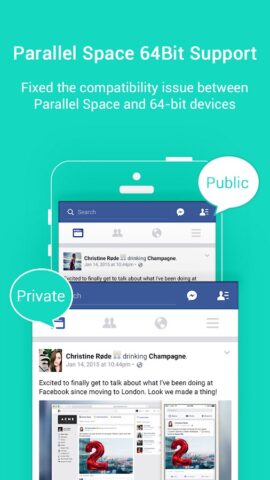 Parallel Space – 64Bit Support para Android