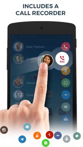 Android için İletişim & Telefon – drupe