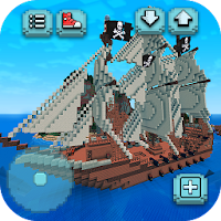 Pirate Crafts: Cube Trésor île pour Android