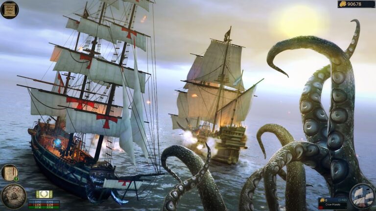 Tempest: RPG de Piratas para Android