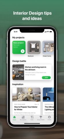 iOS için Planner5D İç Dizayn Oluşturucu