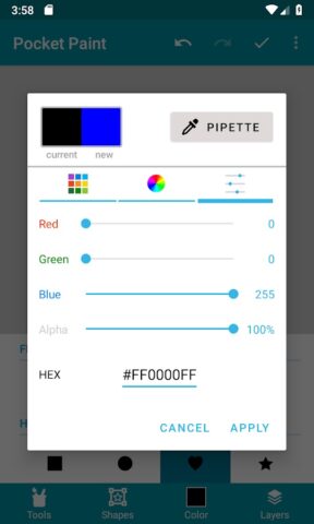 Pocket Paint: gambar dan edit! untuk Android