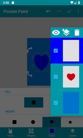 Pocket Paint: gambar dan edit! untuk Android
