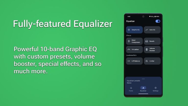 Precise Volume 2.0 (Equalizer) pour Android