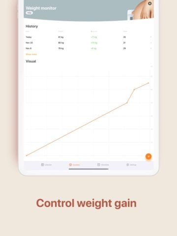 حاسبة الحمل – تسعة أشهر لنظام iOS