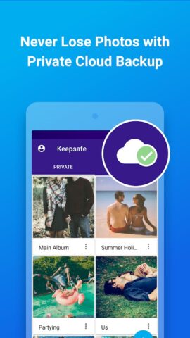 Keepsafe-Fotos, Videos Seguros para Android