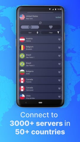Private & Secure VPN: TorGuard per Android