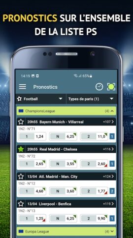 Pronosoft для Android — скриншот 2