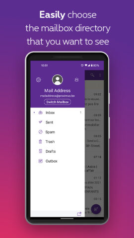 Proximus Mail для Android — скриншот 5
