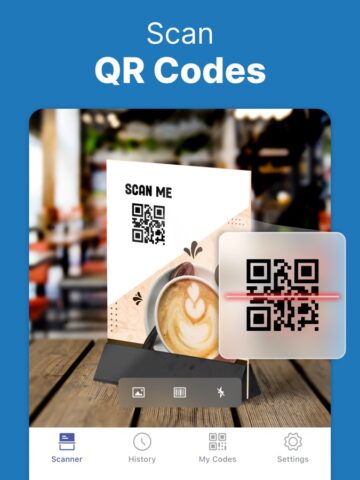QR Code Reader . สำหรับ iOS