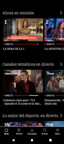 Android 用 RTVE Play