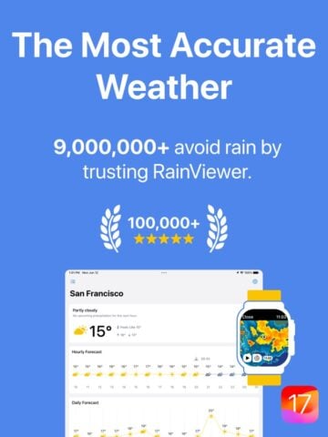 RainViewer: Dự báo bằng cho iOS