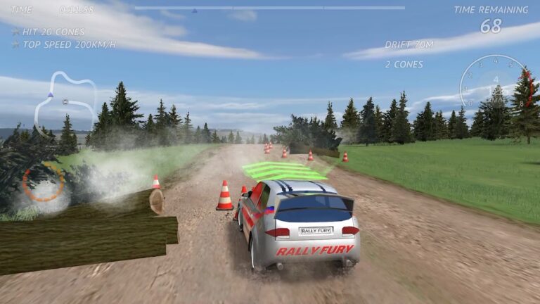 Rally Fury — раллийные гонки для Android — скриншот 3