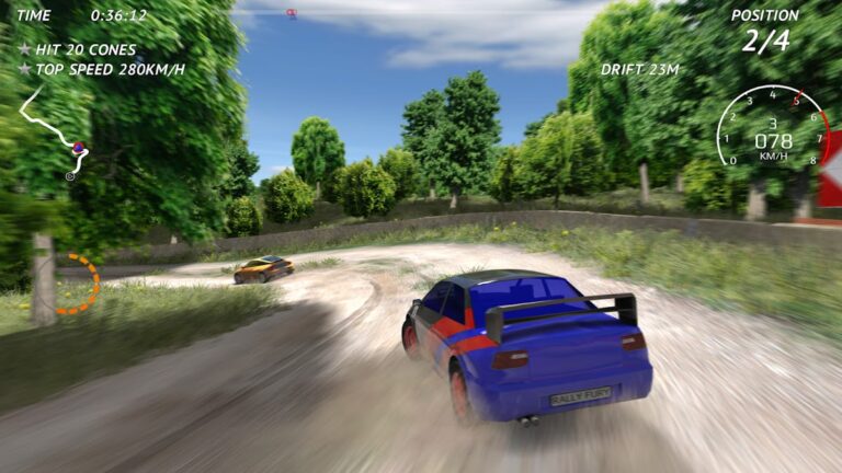 Rally Fury — раллийные гонки для Android — скриншот 5