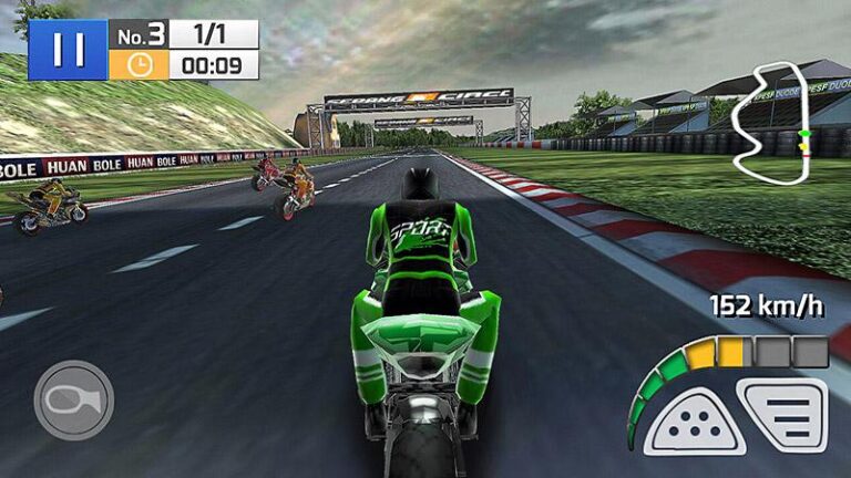 Giải đua xe moto thật 3D cho Android