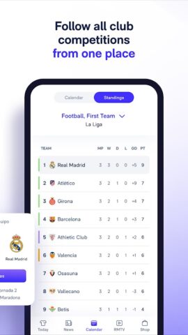 Real Madrid สำหรับ Android