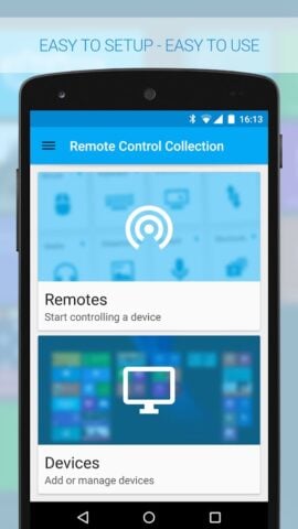 Coleccián de Control Remoto para Android