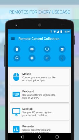 Remote Control Collection per Android