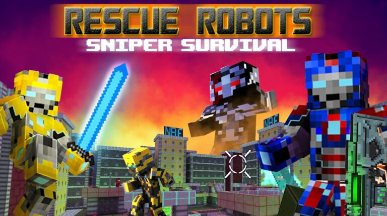 Rescue Robots Sniper Survival pour Android