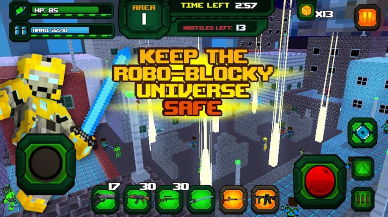 Rescue Robots Sniper Survival для Android