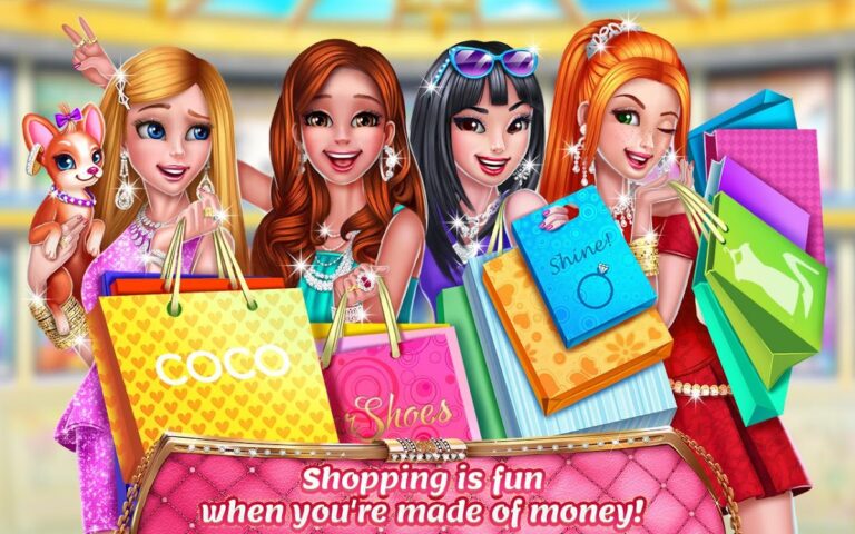 Android için Zengin Kız – Alışveriş Oyunu