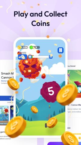 Richie: Игры & Наличн Награды для Android — скриншот 1