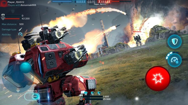 Robot Warfare: Битва Pоботов для Android