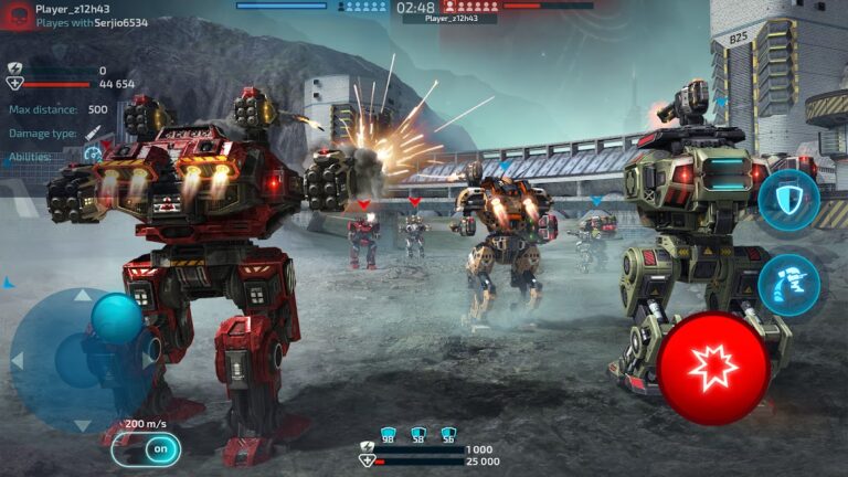 Robot Warfare: PvP Mech Battle per Android