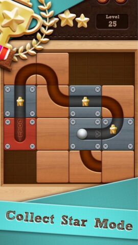 Roll the Ball® — slide puzzle — скриншот 4