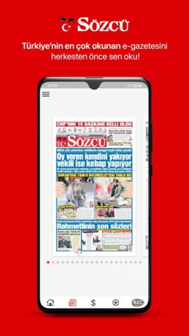 Android 版 Sözcü Gazetesi – Haberler