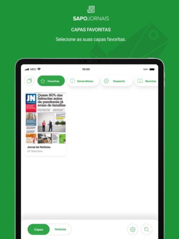 SAPO Jornais untuk iOS