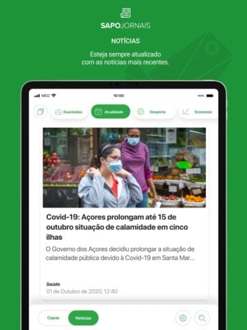 iOS için SAPO Jornais