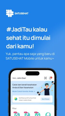 SATUSEHAT Mobile для Android — скриншот 1