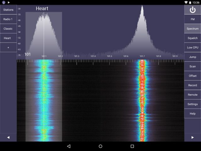 SDR Touch – Live radio via USB para Android