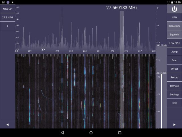 Android 用 SDR Touch – Live radio via USB