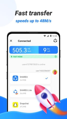 Android için SHAREit Lite – Dosya Paylaşımı