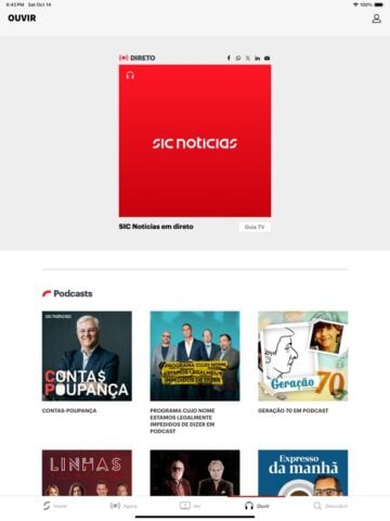 SIC Notícias for iOS