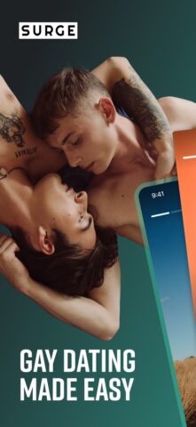 iOS 用 SURGE ゲイ 出会い アプリ LGBT Gay chat