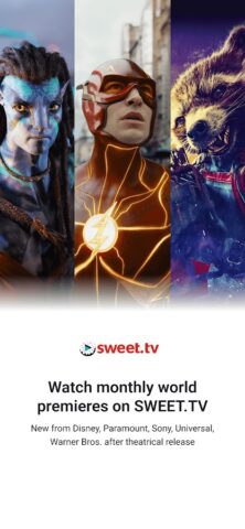 SWEET.TV – TV and movies لنظام Android