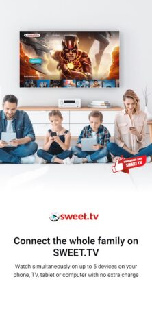 SWEET.TV – TV and movies untuk Android