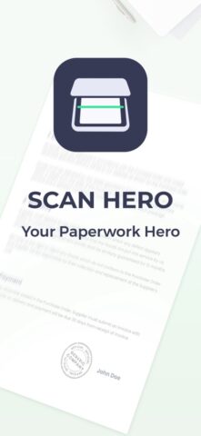 iOS용 Scan Hero: 문서용 PDF 스캐너