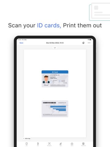 TinyScan: PDF OCR Scanner App cho iOS