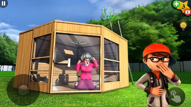 Страшный Учитель 3D для Android — скриншот 3