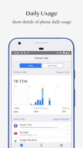 Screen Time – Restrain yoursel สำหรับ Android