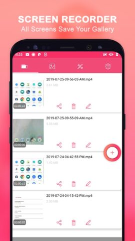 Grabador de video de pantalla para Android