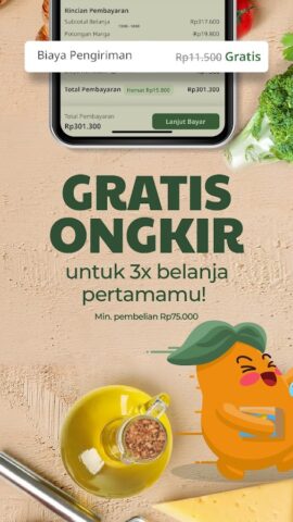 Android 版 Segari – Supermarket at Home
