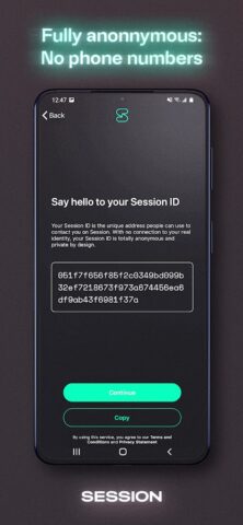 Android 用 Session – Private Messenger