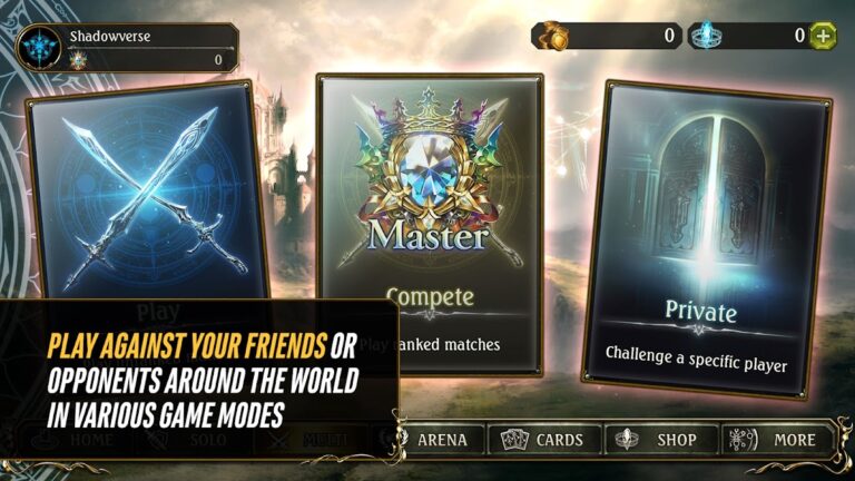 Shadowverse CCG для Android — скриншот 3