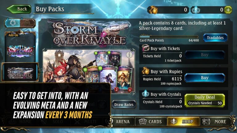 Shadowverse CCG для Android — скриншот 4